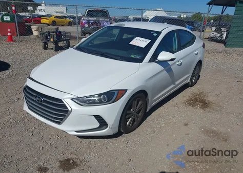 2018 Hyundai Elantra Sel from USA, damaged, VIN 5NPD84LF1JH288035